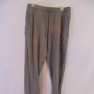 Nike Sweatpants Joggers Mens XL Gray Sportswear Cupped Leg Pockets